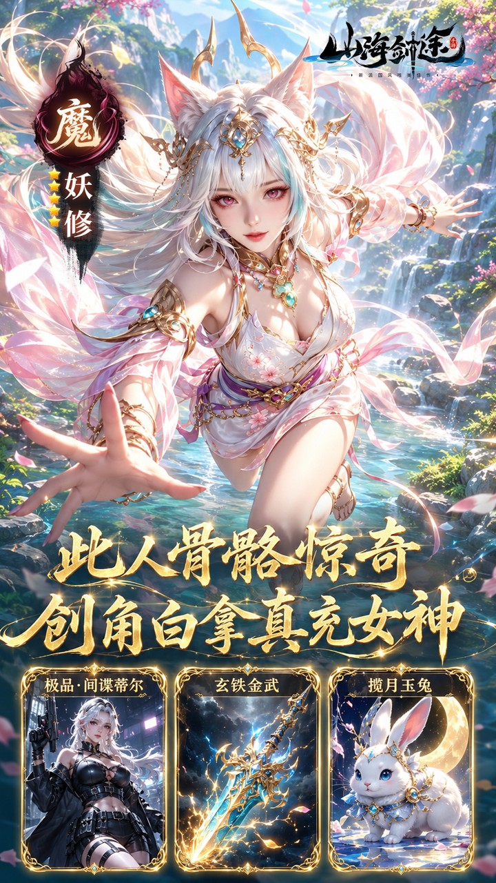 山海剑途（0.1折真充女神集结）宣传图