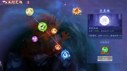 《刀剑情缘》变态服手游五行灵珠玩法攻略，可以让玩家战力增强奥