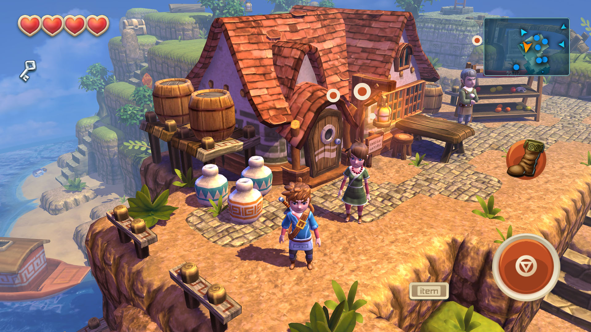 手游推荐：《Oceanhorn》​“手机上的塞尔达传说”，最优秀的动作冒险解谜体验