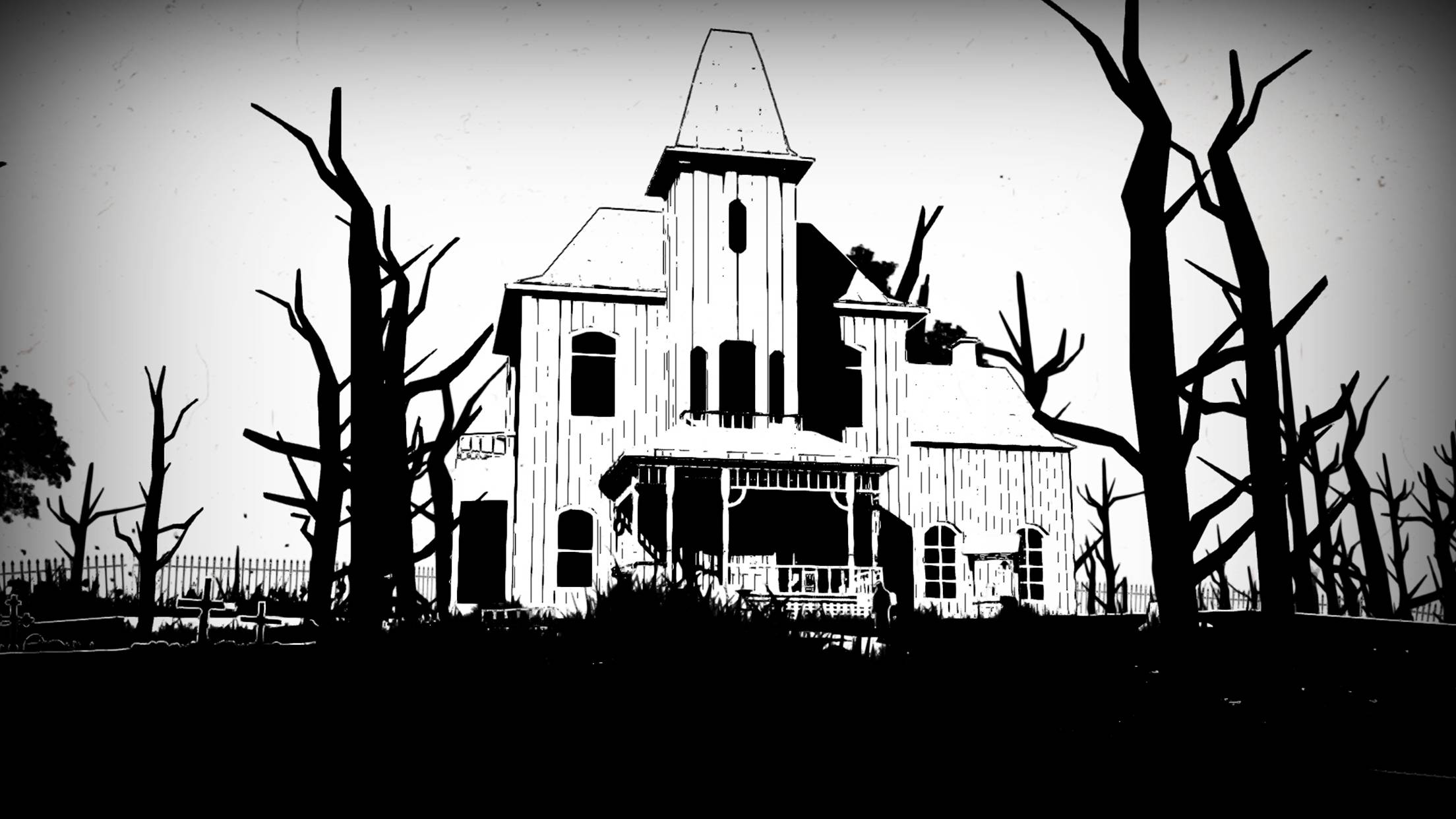 游戏推荐：《苍白之夜》高度对比的黑白画面，寻找线索，在夜色中冒险