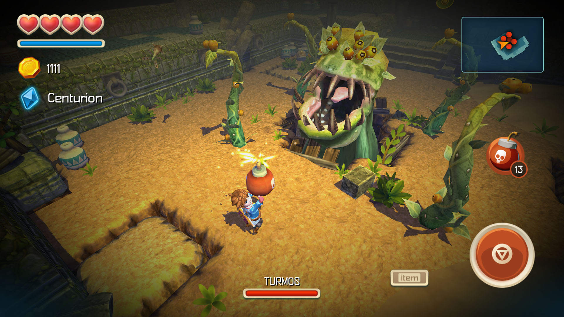 手游推荐：《Oceanhorn》​“手机上的塞尔达传说”，最优秀的动作冒险解谜体验