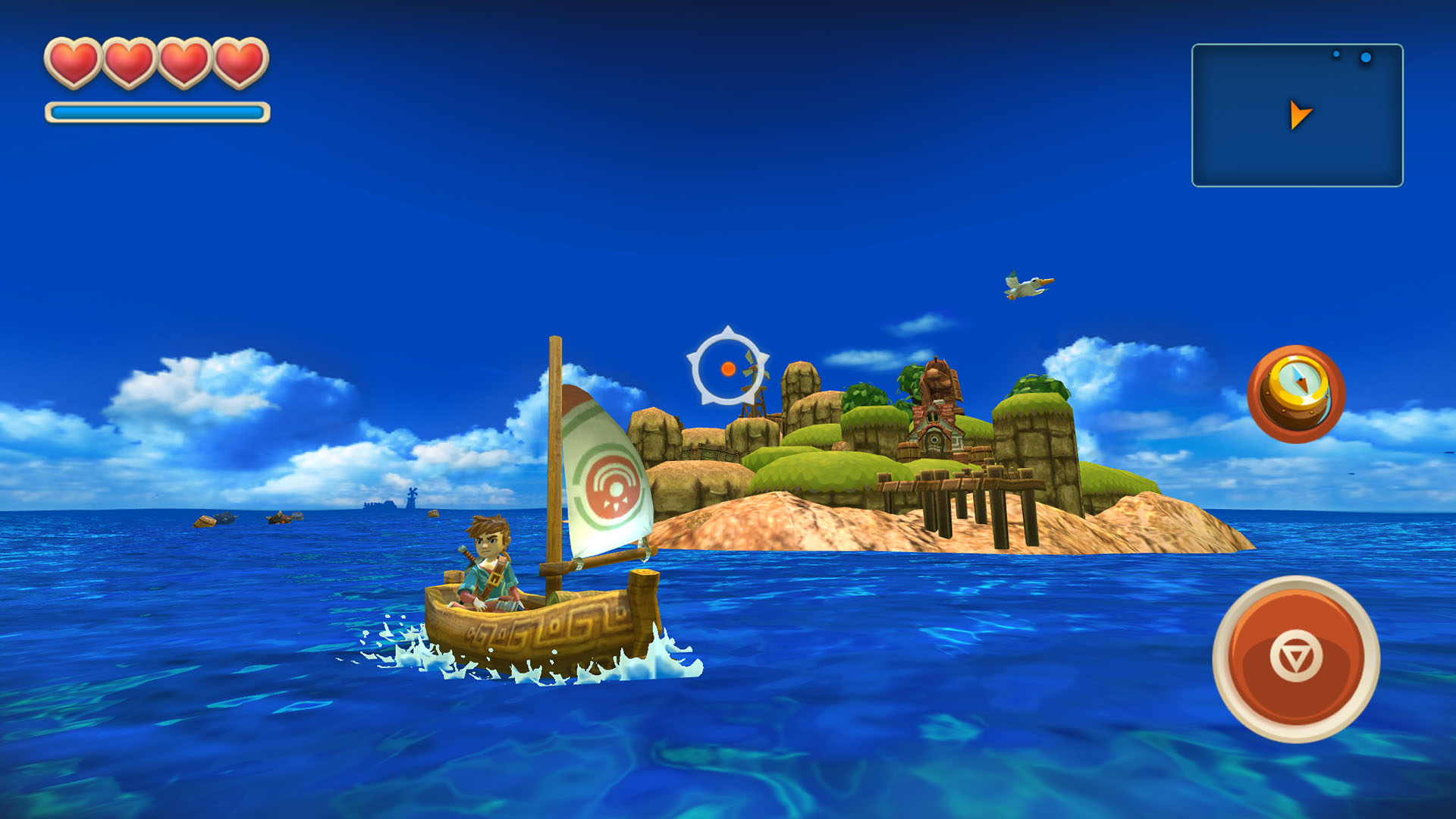 手游推荐：《Oceanhorn》​“手机上的塞尔达传说”，最优秀的动作冒险解谜体验